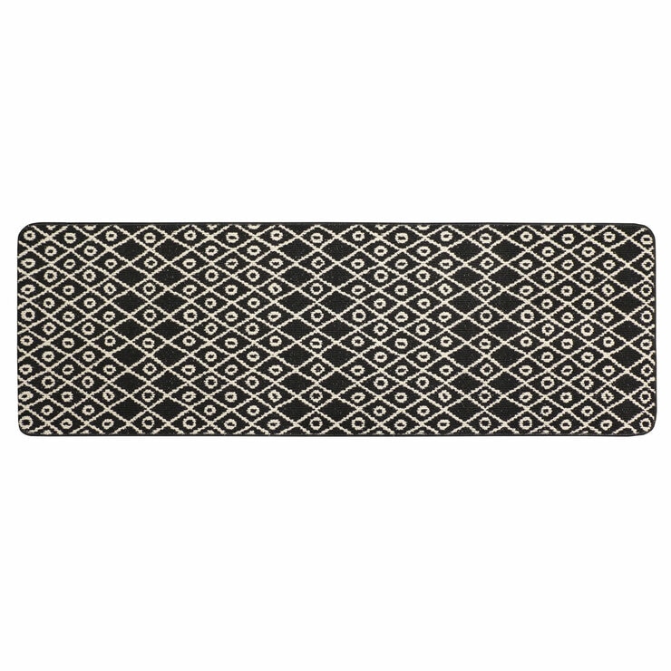 Multy Home Accent Floor Runner in Black & White, 60 x 183 cm