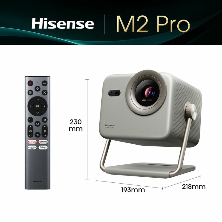 Buy Hisense Smart Mini Projector 4k, M2TUK PRO at Costco.co.uk