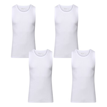 Pringle Mens Cotton Vest, 2 x 2 Pack