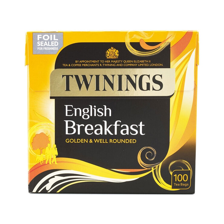 Twinings English Breakfast Tea Tea Bags, 100 Pack Twinings English Breakfast Tea Tea Bags, 100 Pack