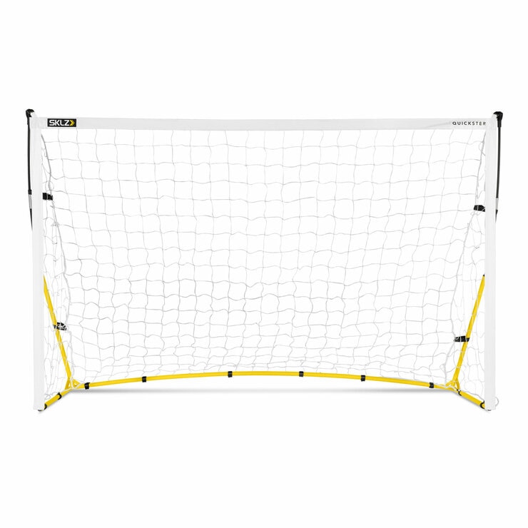 Studio image of the SKLZ Quickster Soccer Goal from the front