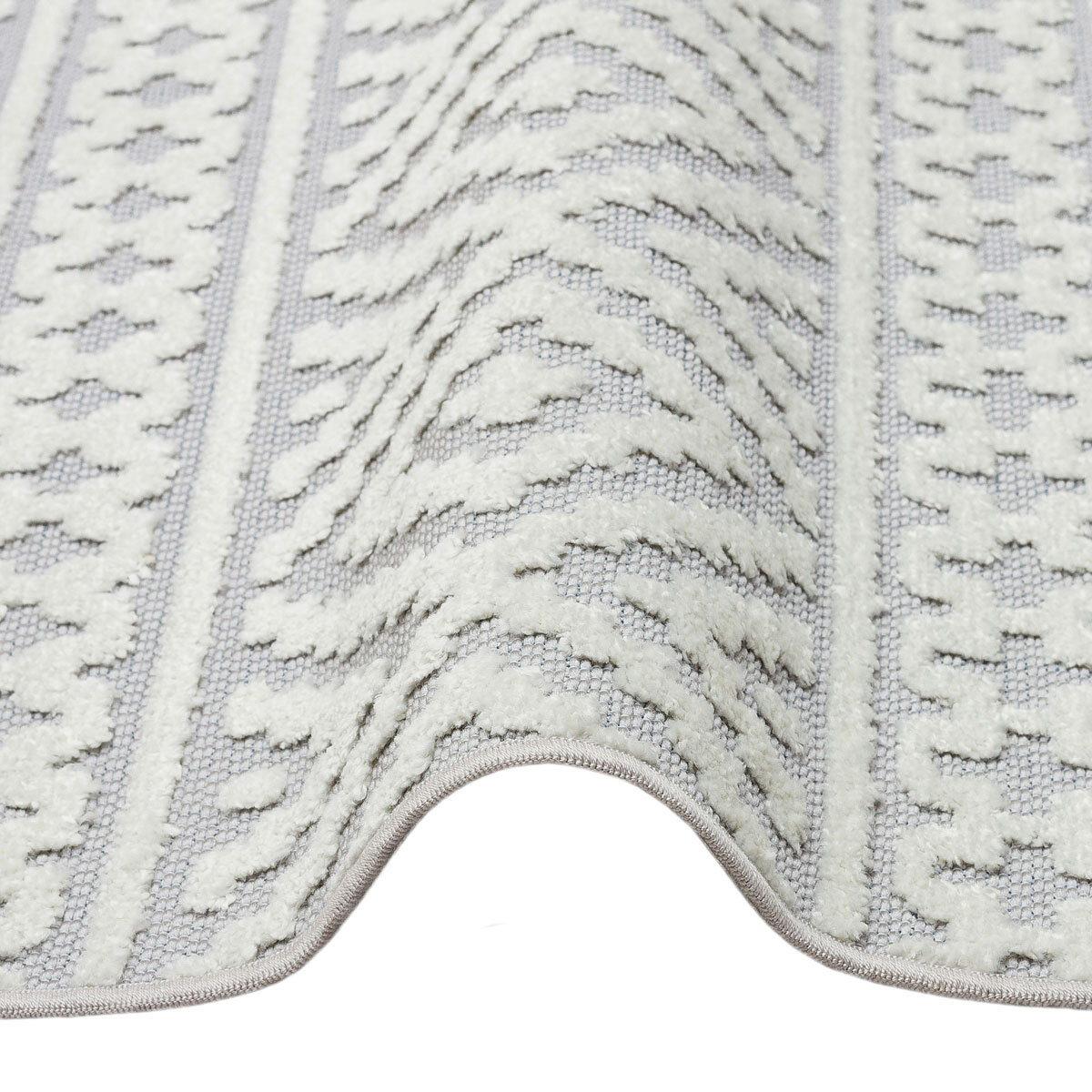 Jazz Silver Indoor / Outdoor Rug, in 2 Sizes