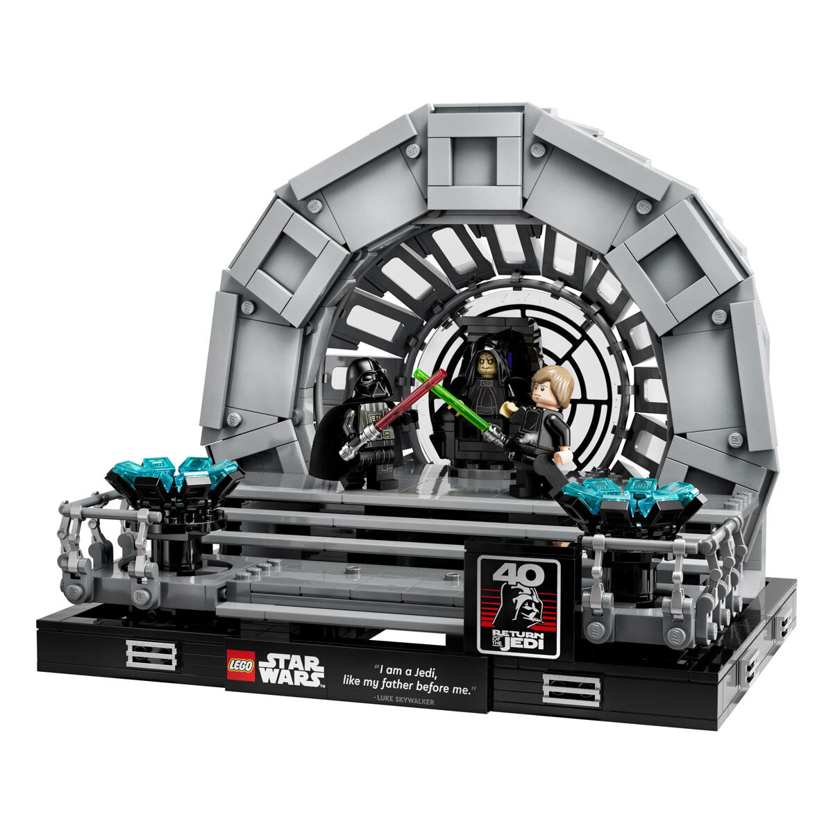 LEGO Star Wars Emperor's Throne Room Diorama Overview Image at Costco.co.uk