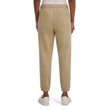 DKNY Sport Women's Fleece Jogger in Beige
