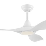 Eglo Cirali 3 Blade (132cm) Indoor Ceiling Fan with DC Motor, LED Light and Remote Control, available in 2 Colours