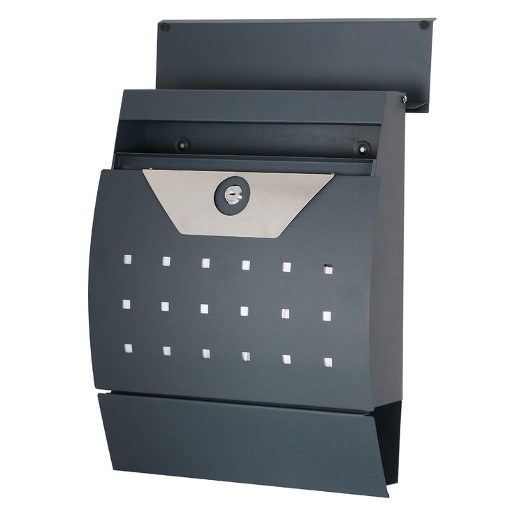 Cut out image of letterbox on white background Cut out image of letterbox on white background