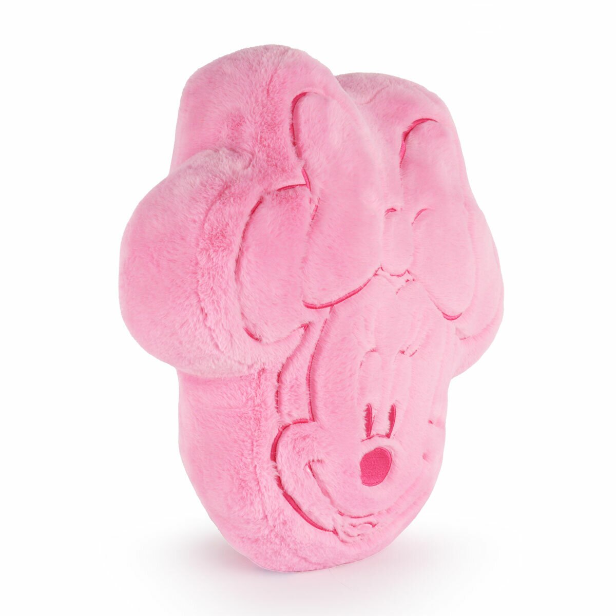 Disney Character Faux Rabbit Fur Oversized Cushion, Minnie Mouse