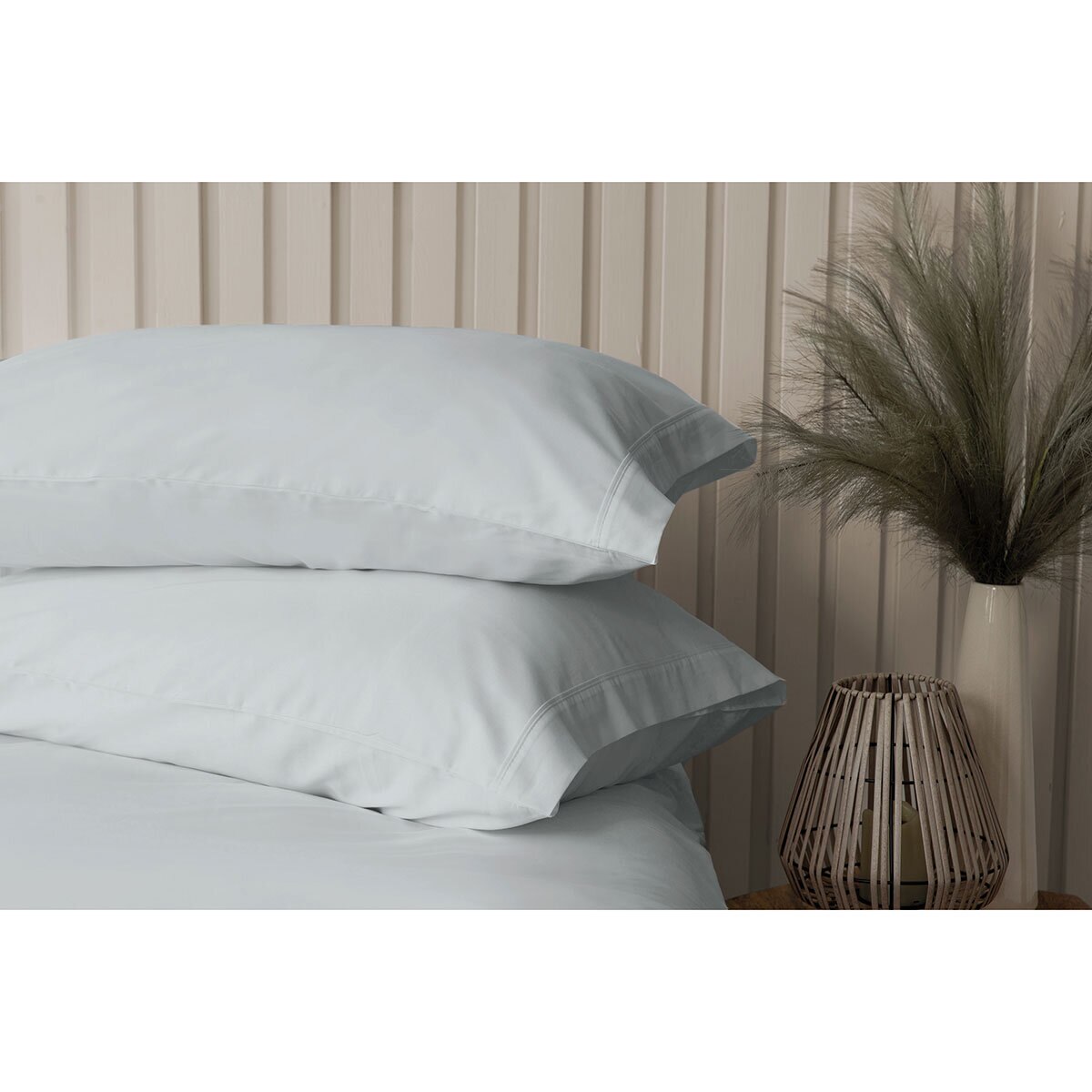 belledorm platinum bamboo housewife pillowcases