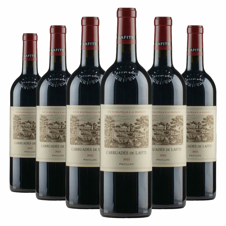 CARRUADES DE LAFITE 2022 6x75cl CARRUADES DE LAFITE 2022 6x75cl