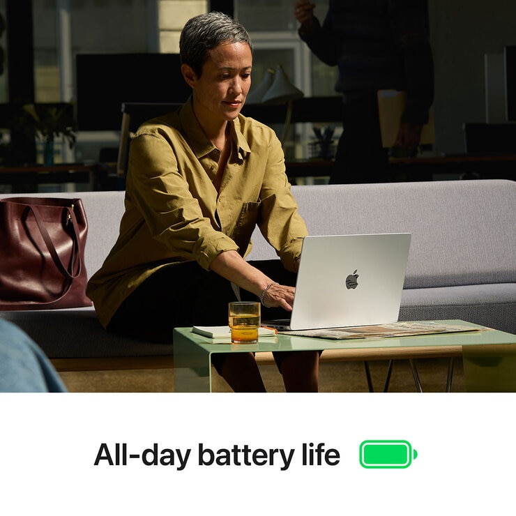 Apple MacBook Pro, Apple M4 Pro Chip 14-Core CPU, 20-Core GPU, 24GB RAM, 1TB SSD, 14 Inch in Silver, MX2F3B/A Apple MacBook Pro, Apple M4 Pro Chip 14-Core CPU, 20-Core GPU, 24GB RAM, 1TB SSD, 14 Inch in Silver, MX2F3B/A