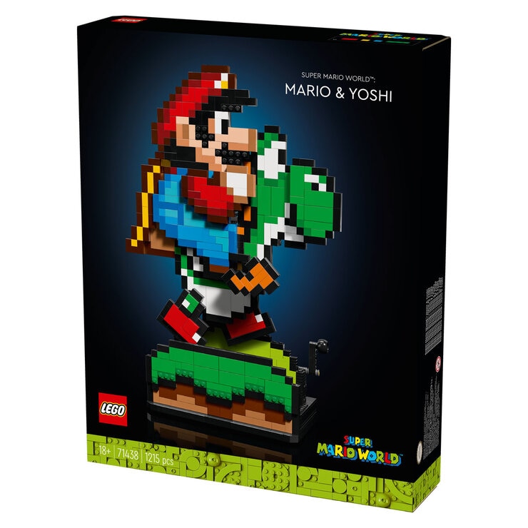 LEGO Super Mario World: Mario and Yoshi Box Image LEGO Super Mario World: Mario and Yoshi Box Image