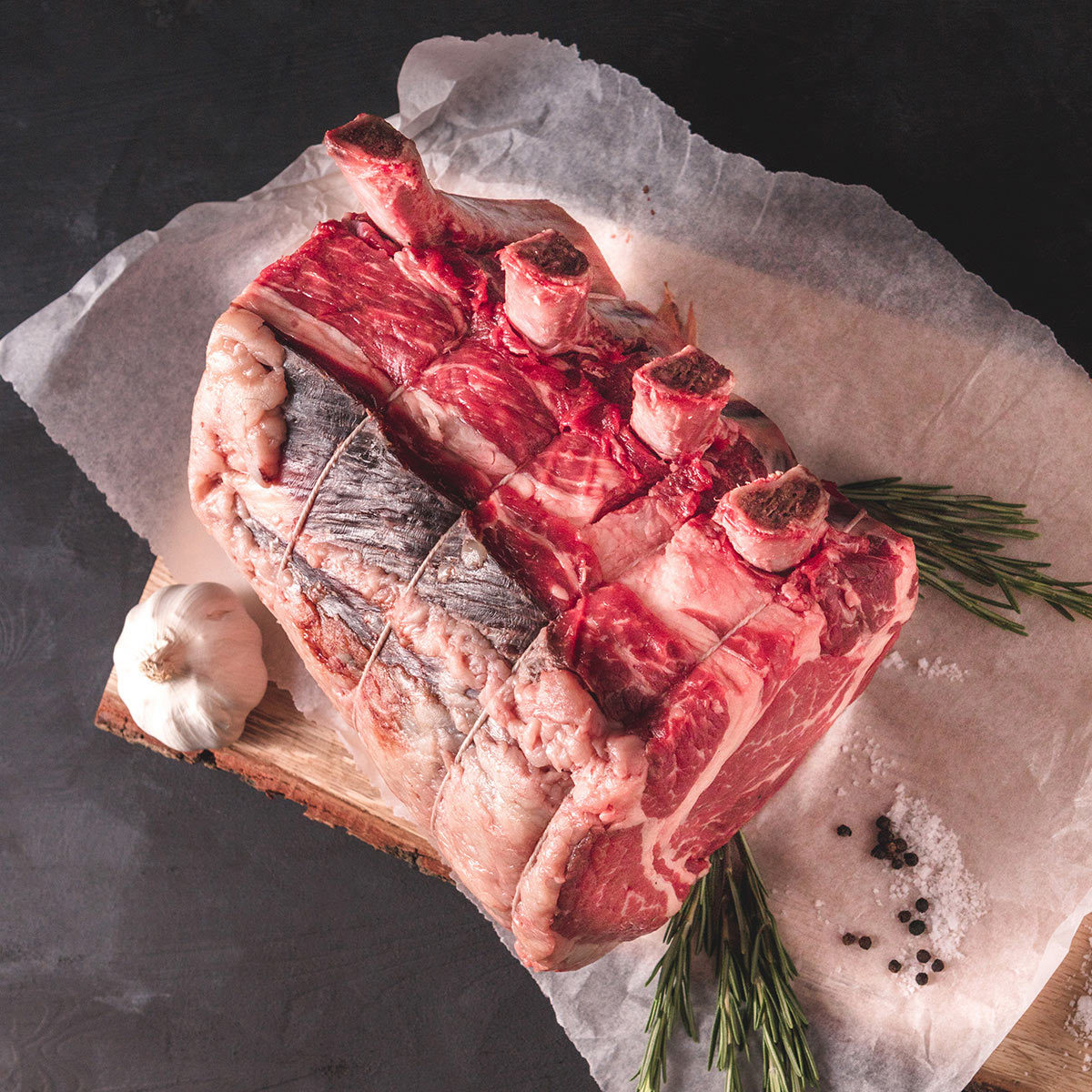 Taste Tradition Native Breed French Trimmed Beef Fore Rib, 4kg (Serves 10-12 people)