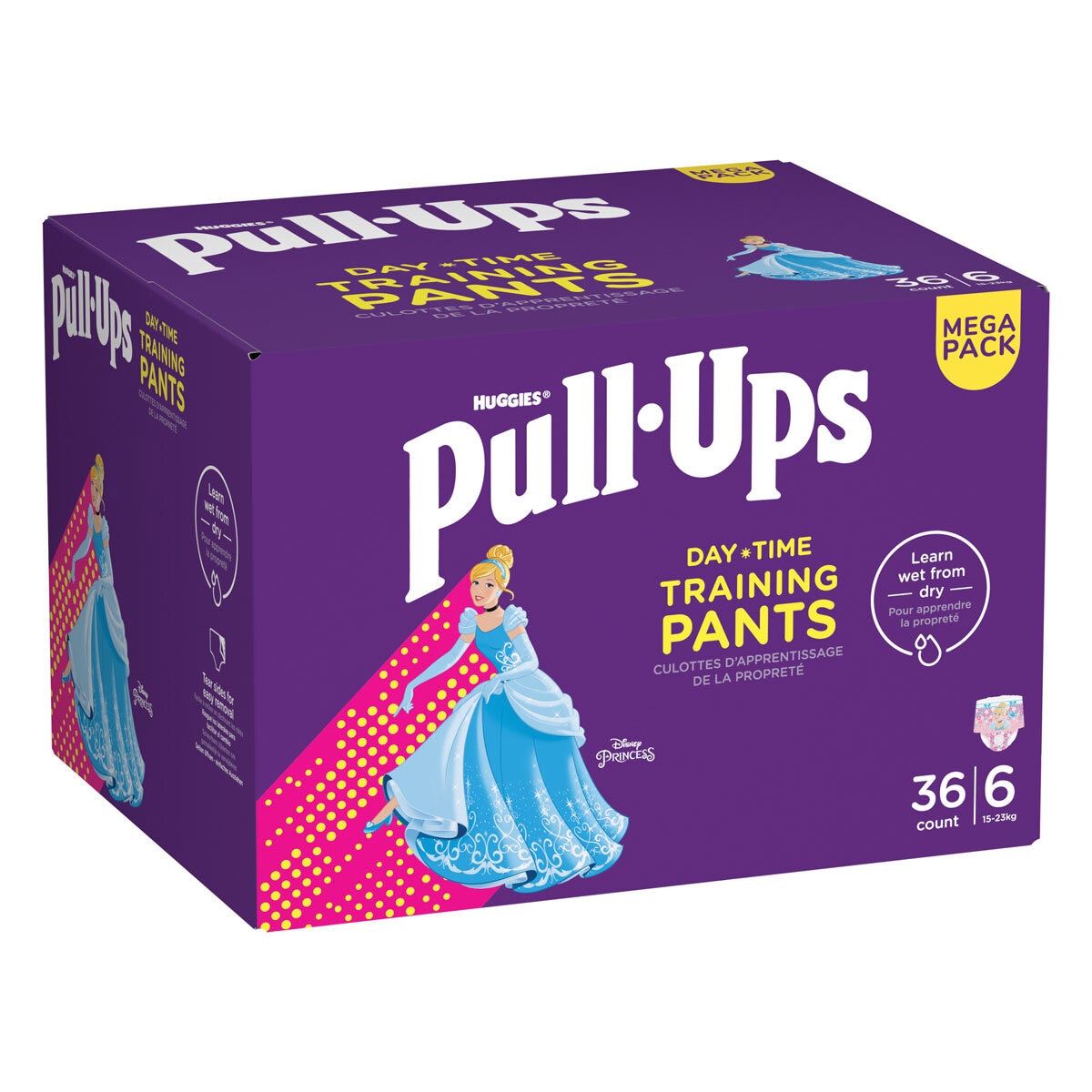 Huggies Pull-Ups Day Time Girl Training Pants Size 6, 36