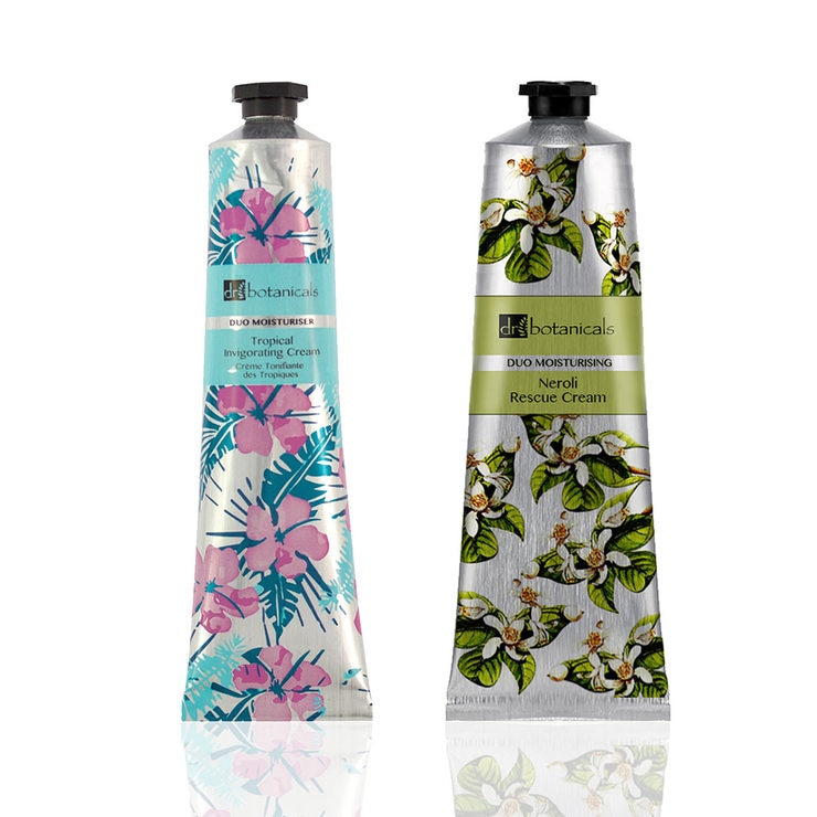 Dr Botanicals Duo Moisturiser Set, 2 x 50ml Dr Botanicals Duo Moisturiser Set, 2 x 50ml
