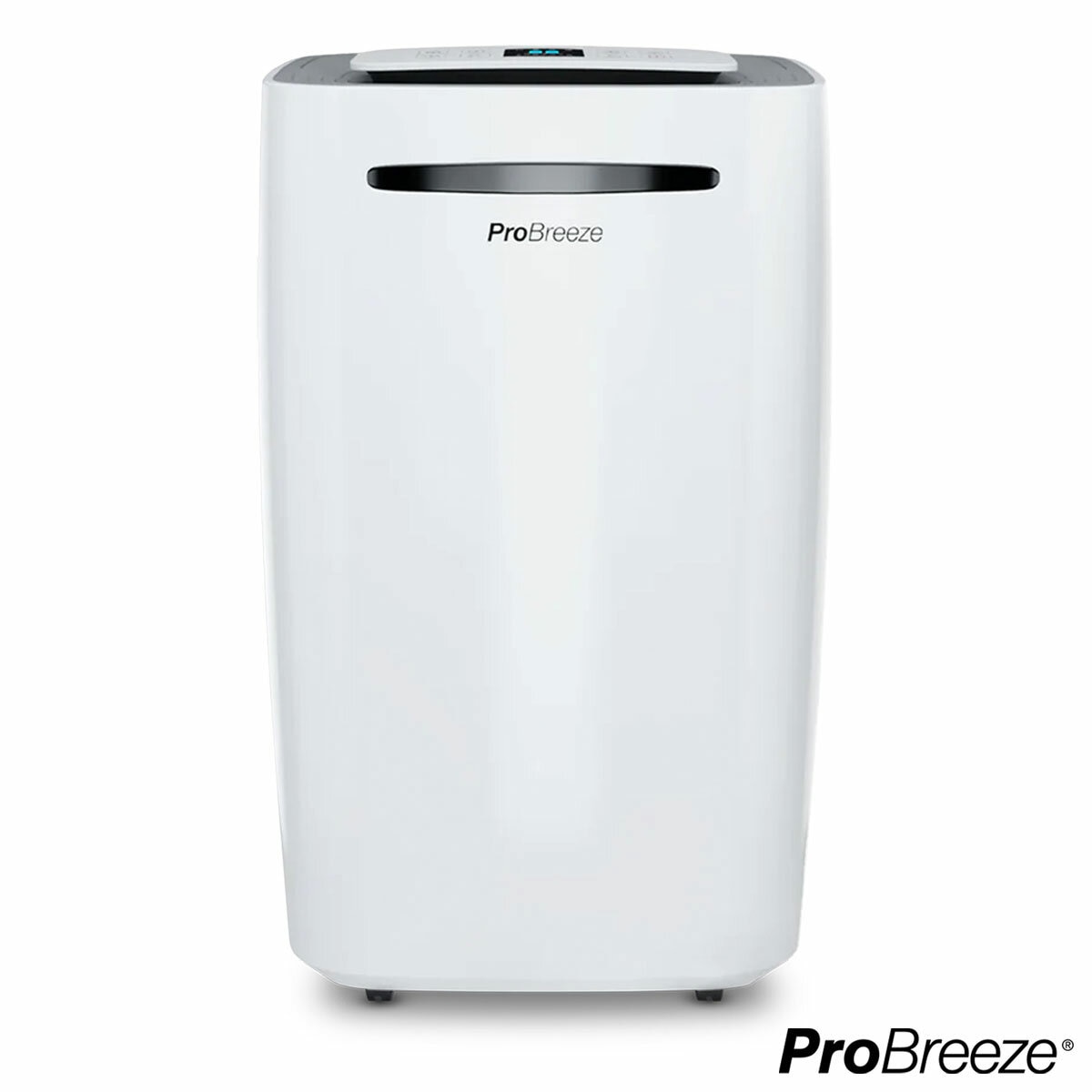 Front Profile of Pro Breeze 20L Dehumidifier with Max Extraction, Laundry Mode and Smart App Control