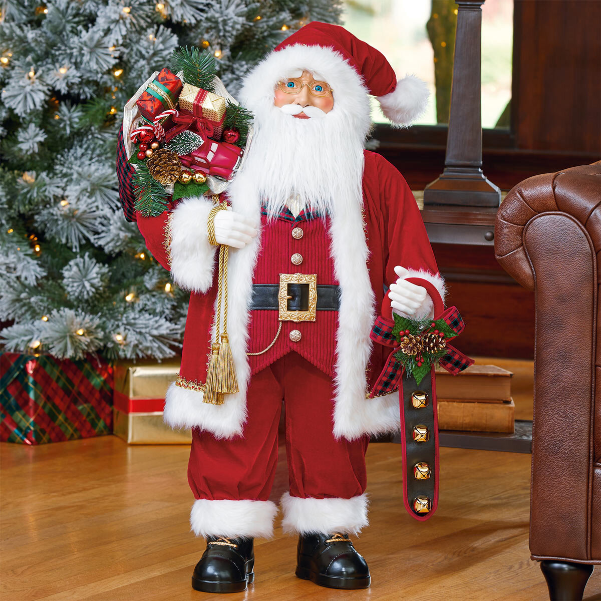 Buy 36" Fabric Santa Back Image at Costco.co.uk