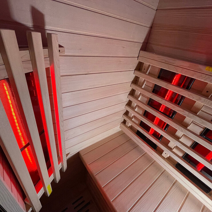 Insignia Luxury 1 Person Far Infrared Indoor Sauna Insignia Luxury 1 Person Far Infrared Indoor Sauna