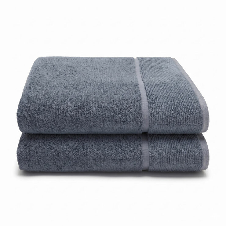 Panda Bamboo & Cotton Bath Towels, 2 Pack, in 3 Colours Panda Bamboo & Cotton Bath Towels, 2 Pack, in 3 Colours