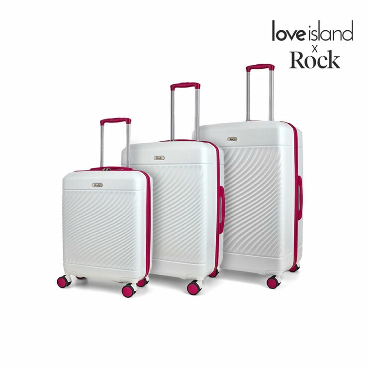 ROCK Love Island 3PC Set White/Pink ROCK Love Island 3PC Set White/Pink