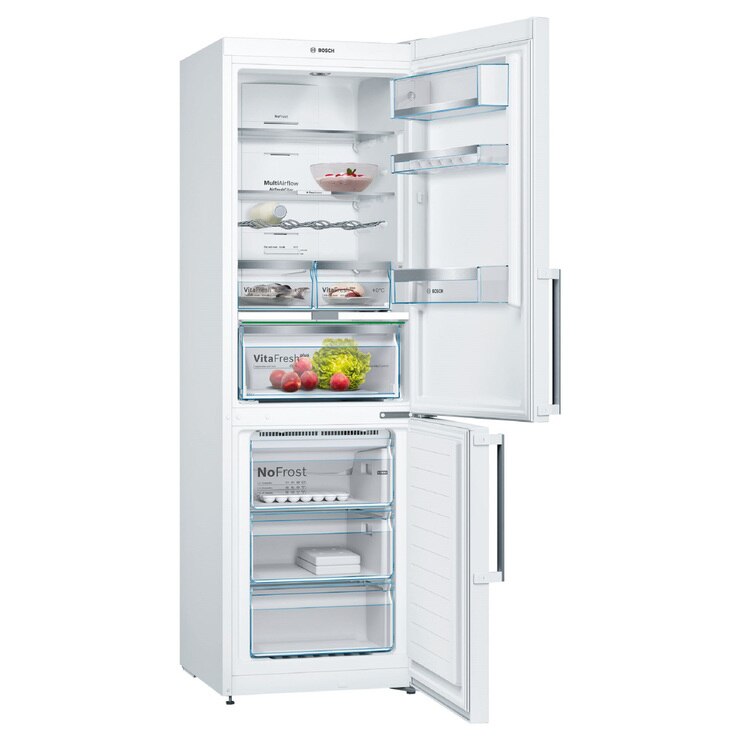 Bosch KGN36AW35G, Fridge Freezer A+ Rating in White Costco UK