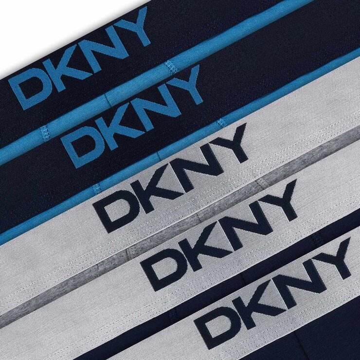DKNY Men's Modal Boxer, 5 Pack