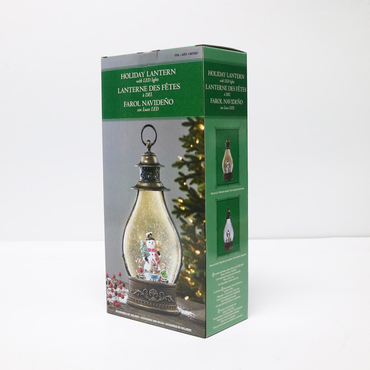 Buy Holiday Scene Lantern Snowman Box Image at Costco.co.uk