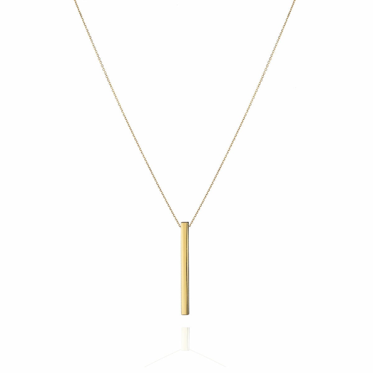 14ct Yellow Gold Matchstick Pendant 14ct Yellow Gold Matchstick Pendant