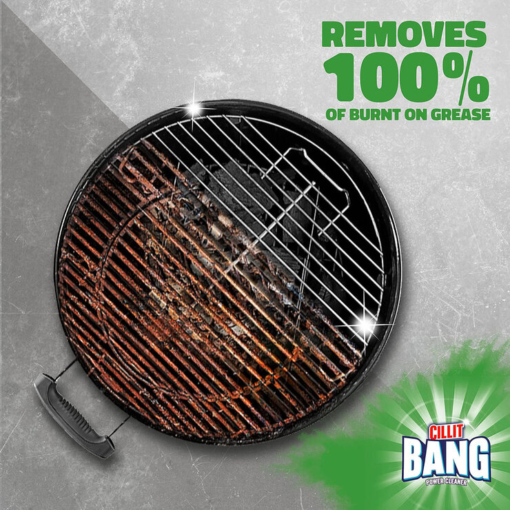 Removes 100% of Burnt on Grease