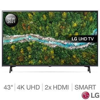 LG 43UP77006LB 43 Inch 4K Ultra HD Smart TV
