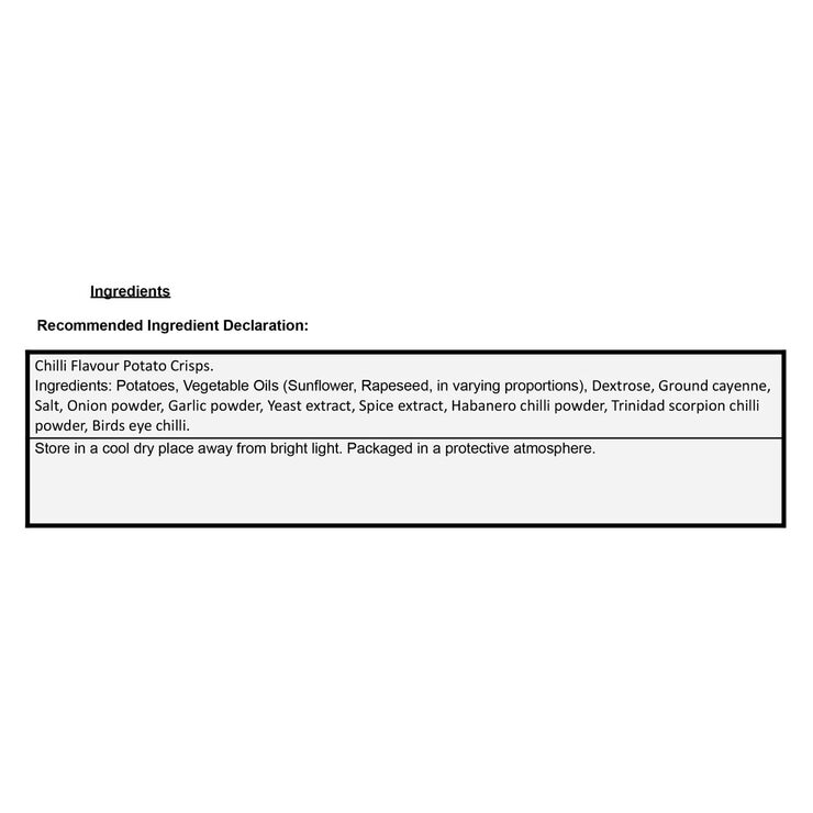 Seabrook Loaded Fire Eaters Scorpion Chilli, 11 x 65g