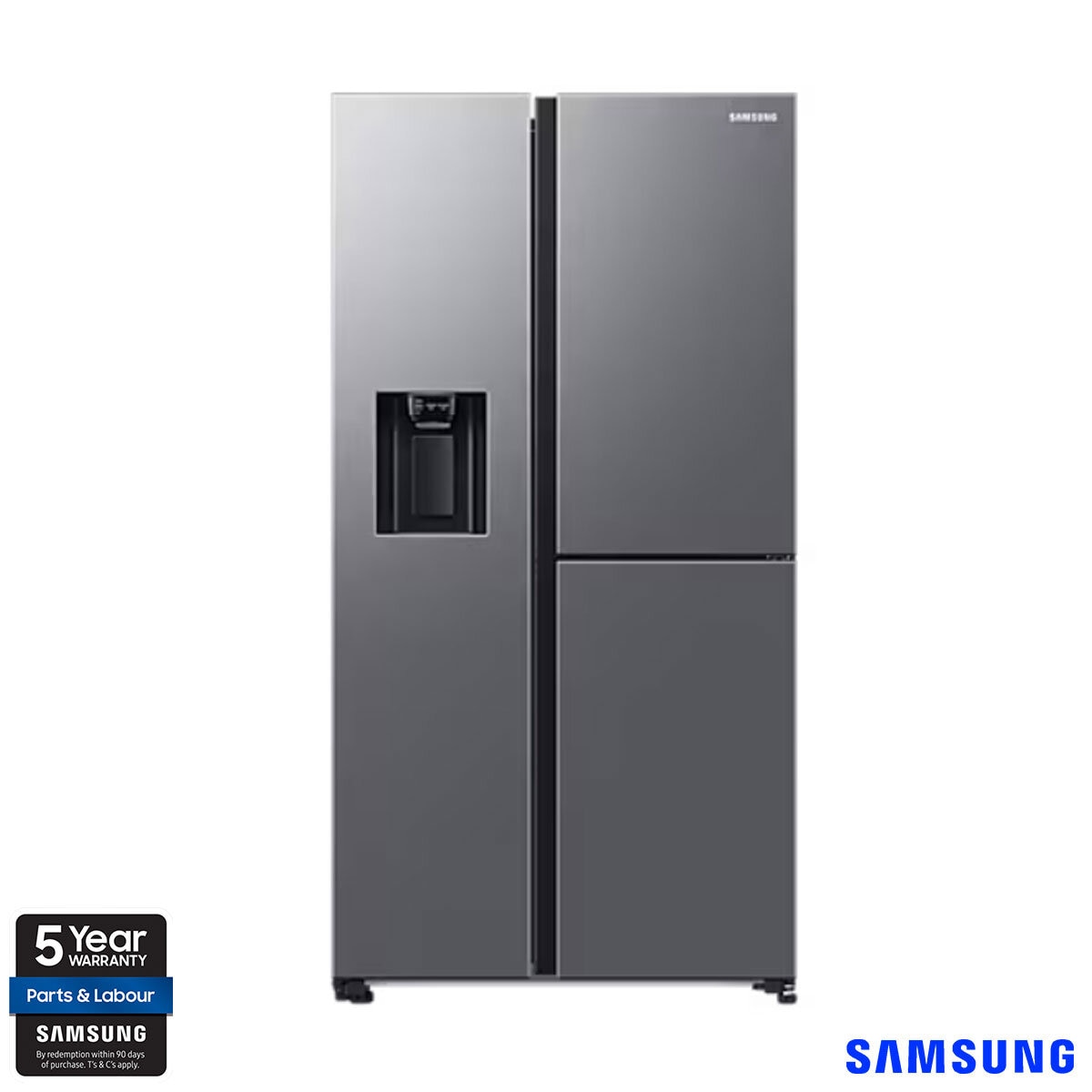 Samsung Series 9 RH68B8830S9/EU Side by Side Fridge Freezer with Food  Showcase™ and SpaceMax™, F Rated in Silver