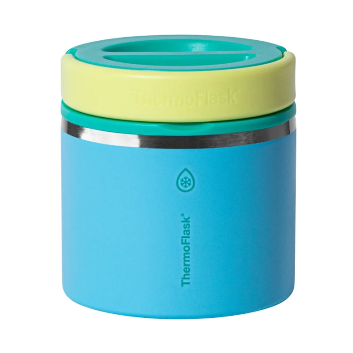 ThermoFlask Food Jars 591ml, 2 Pack in Radiant Lagoon & Neon Reef