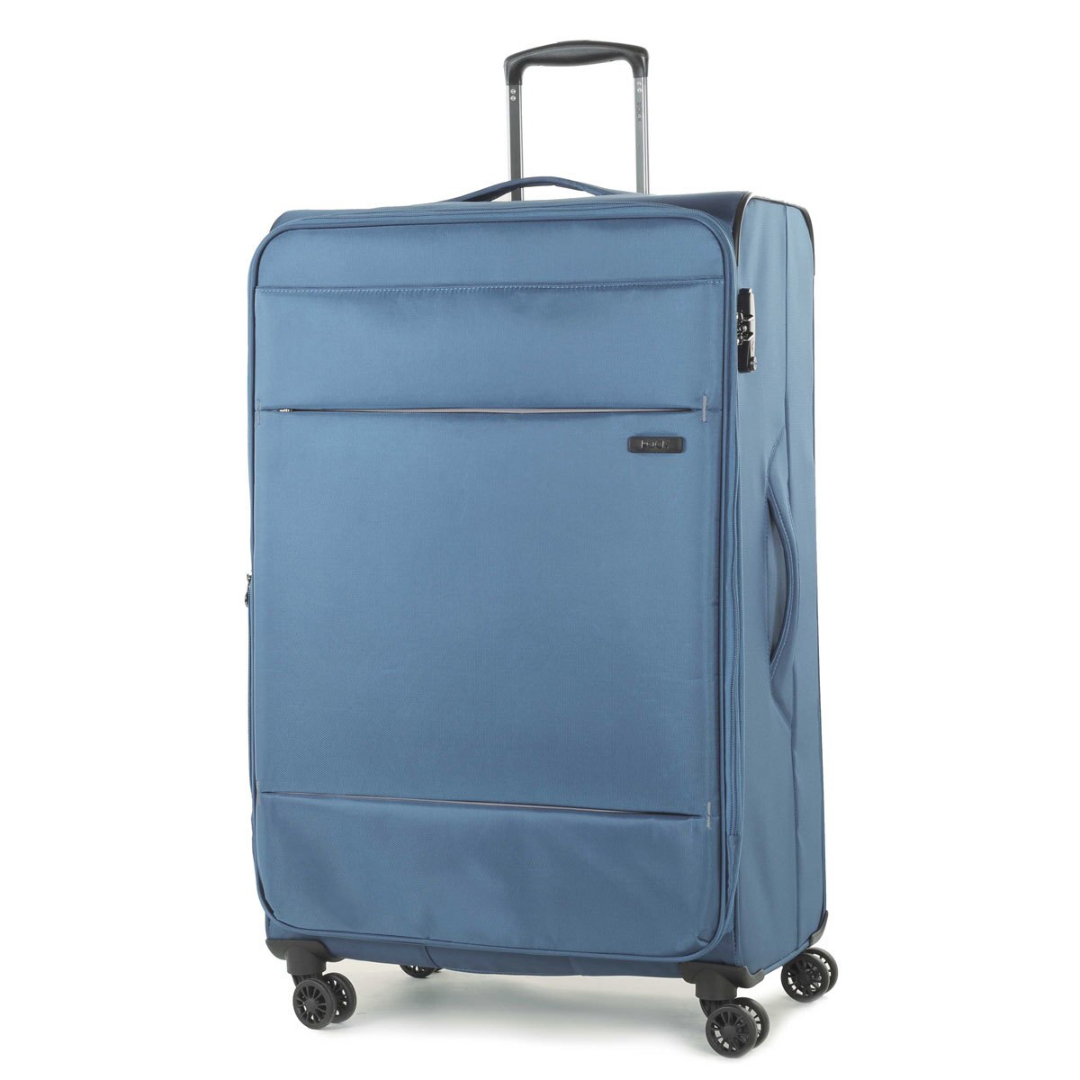 Rock DeluxeLite 3 Piece Softside Expandable Suitcase Set in Teal