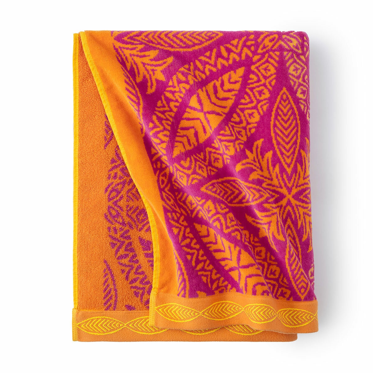 Oversized 100% Cotton Medallion Beach Towel