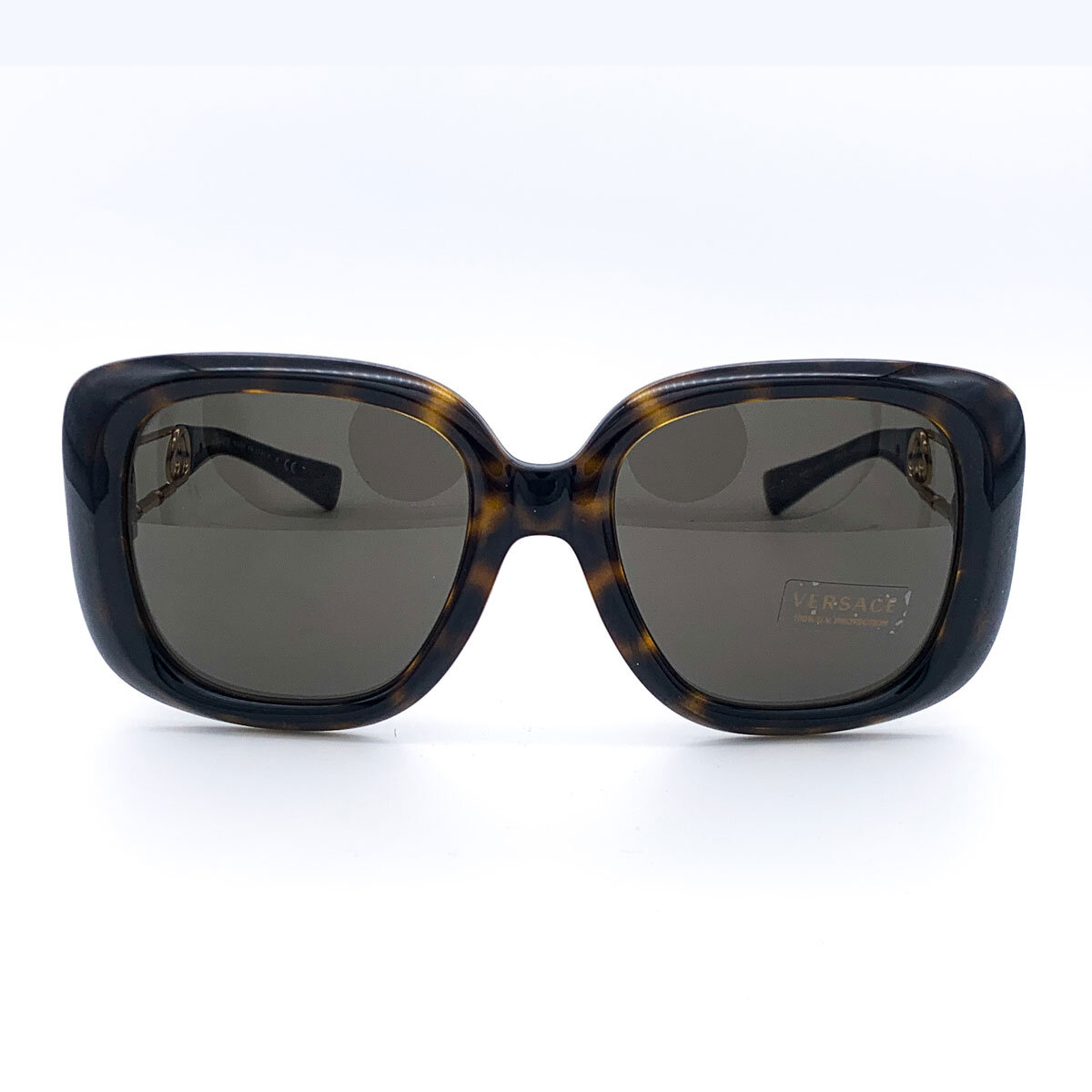 Versace Tortoise Shell Sunglasses with Brown Lenses, VE4411 108/3