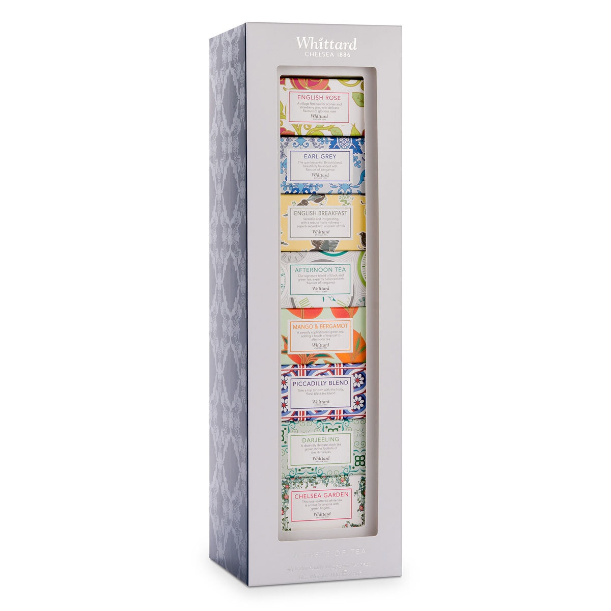 Whittard of Chelsea A Taste of Tea, 8 x 5 Pack