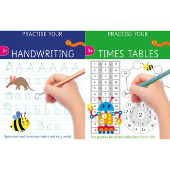 Practice Pads in 2 Options: Handwriting or Times Tables