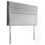 Silentnight Roma Slate Grey Fabric Headboard, Super King