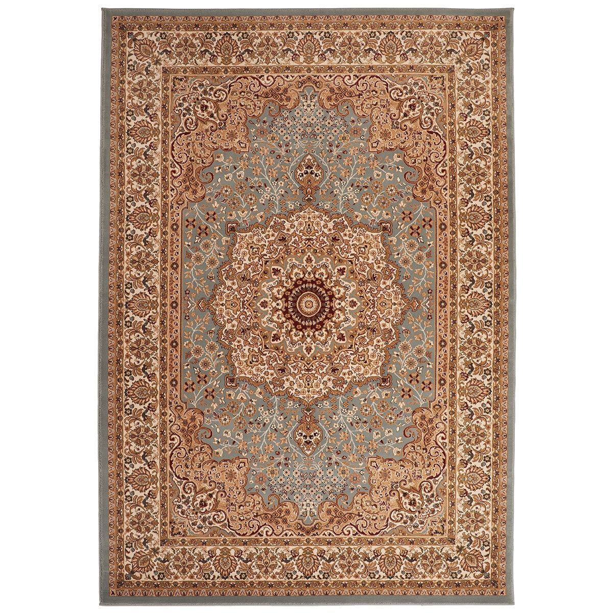 Concept Looms Grand Heritage GH101 Blue Rug, in 2 Sizes
