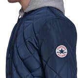 Converse Men's Hooded Bomber Jacket Converse Men's Hooded Bomber Jacket