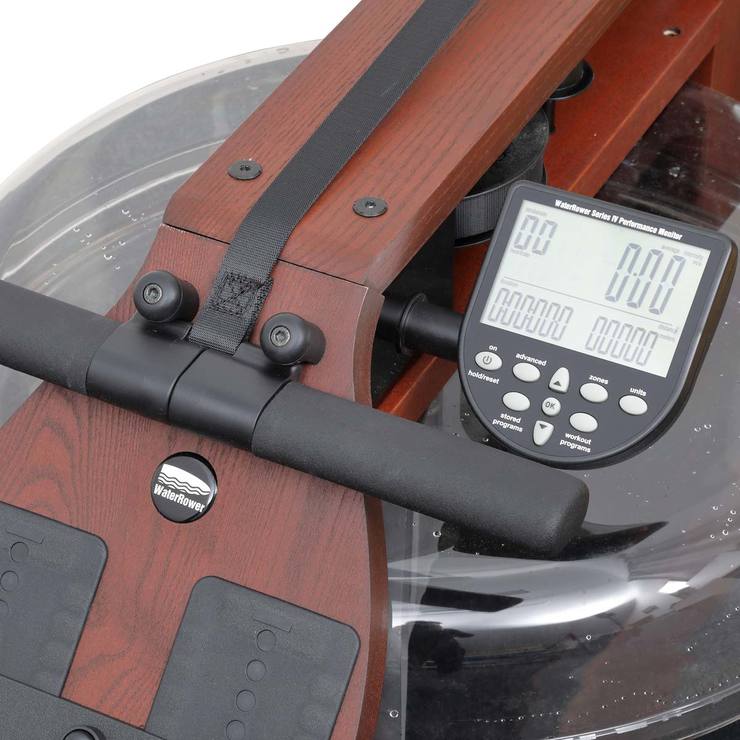 WaterRower Heritage S4 Rowing Machine with Performance Monitor in