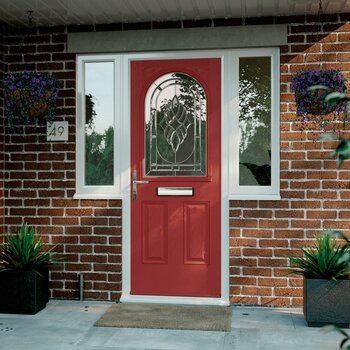 Madeira Composite Front Door with Installation up to 1m wide, in Various Colours