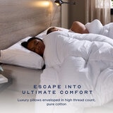 Snuggledown Luxury Side Sleeper Pillow 2 Pack