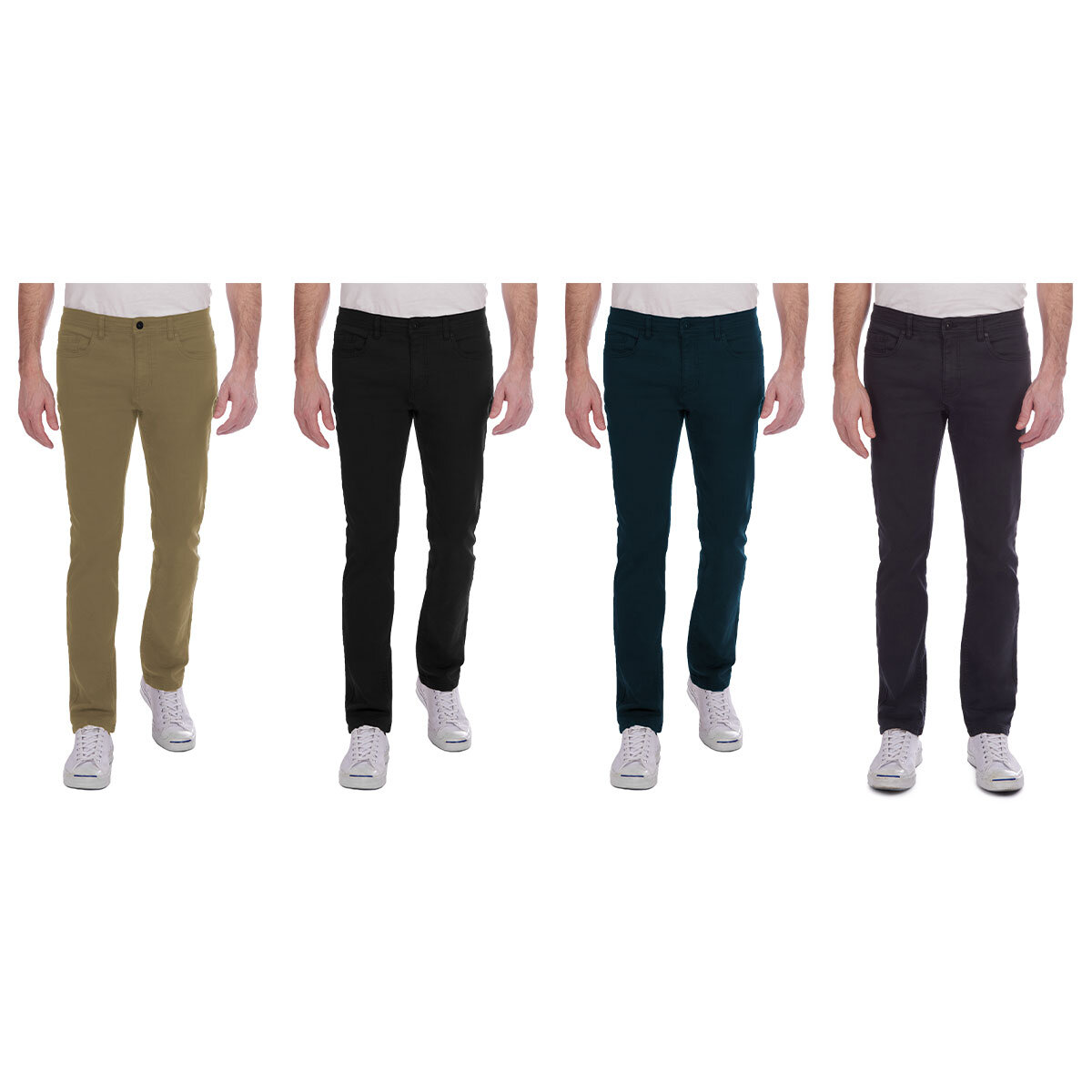 Jachs Men's Stretch 5 Pocket Pant in 3 Colours & 5 Sizes ...