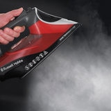 image of steam from iron