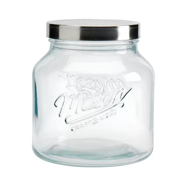 Mason Assorted Glass Jars 4 Piece Set