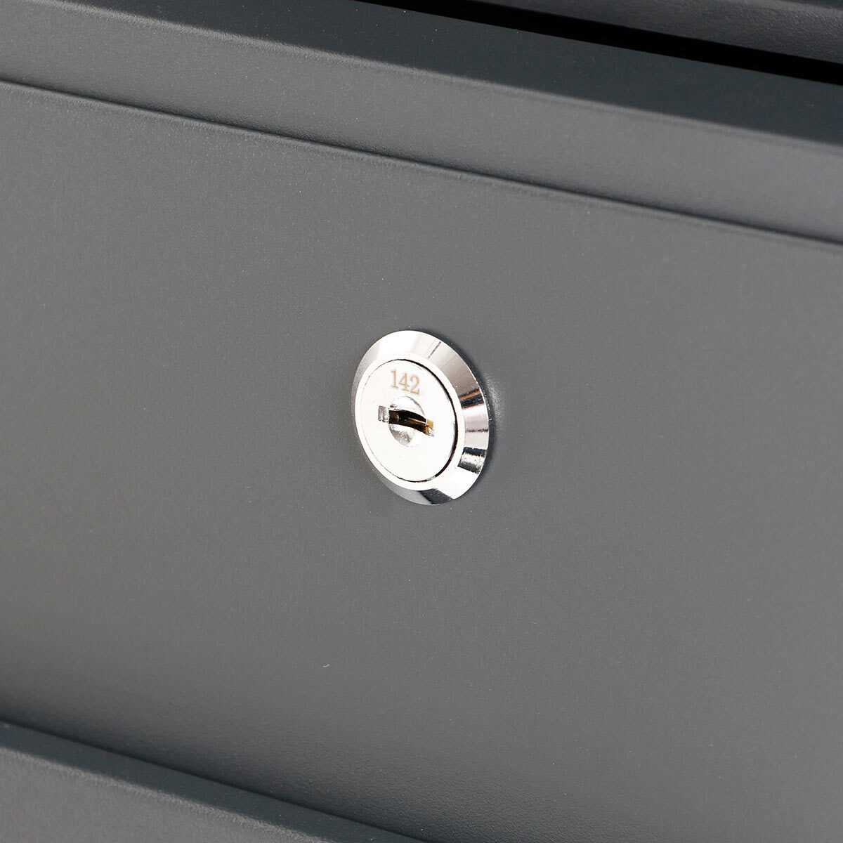 Close up  image of letterbox lock