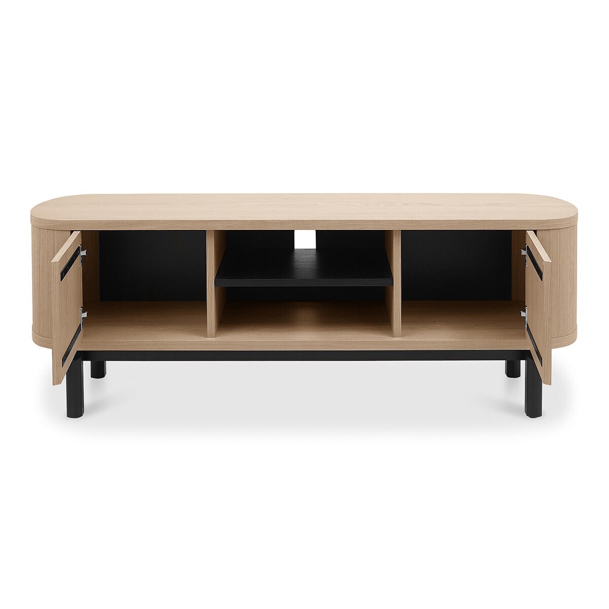 Bentley Designs Vega Scandi Light Oak Entertainment Unit for TV's up to 55"