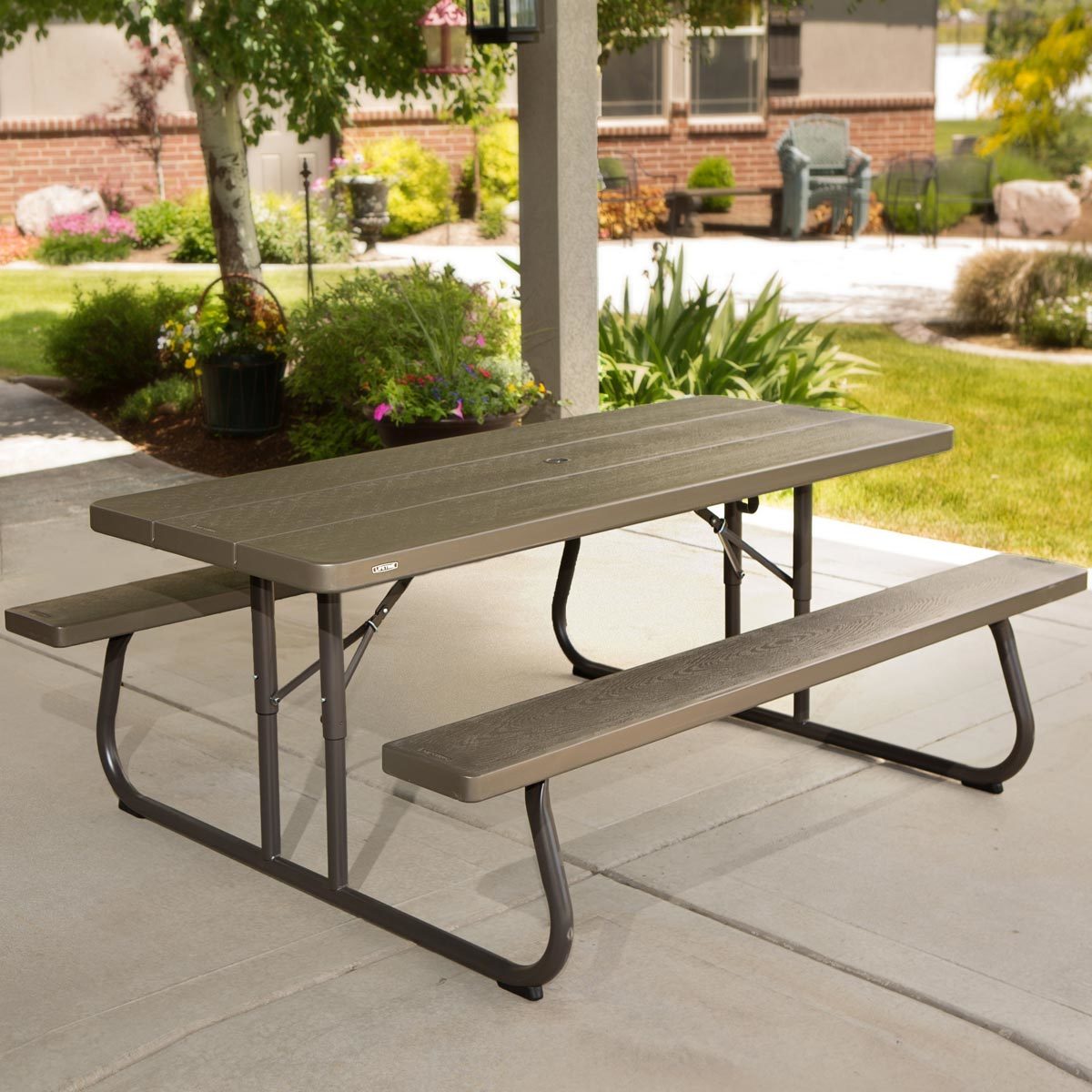 Lifetime 6ft (1.82m) Classic Folding Picnic Table - Model 60112