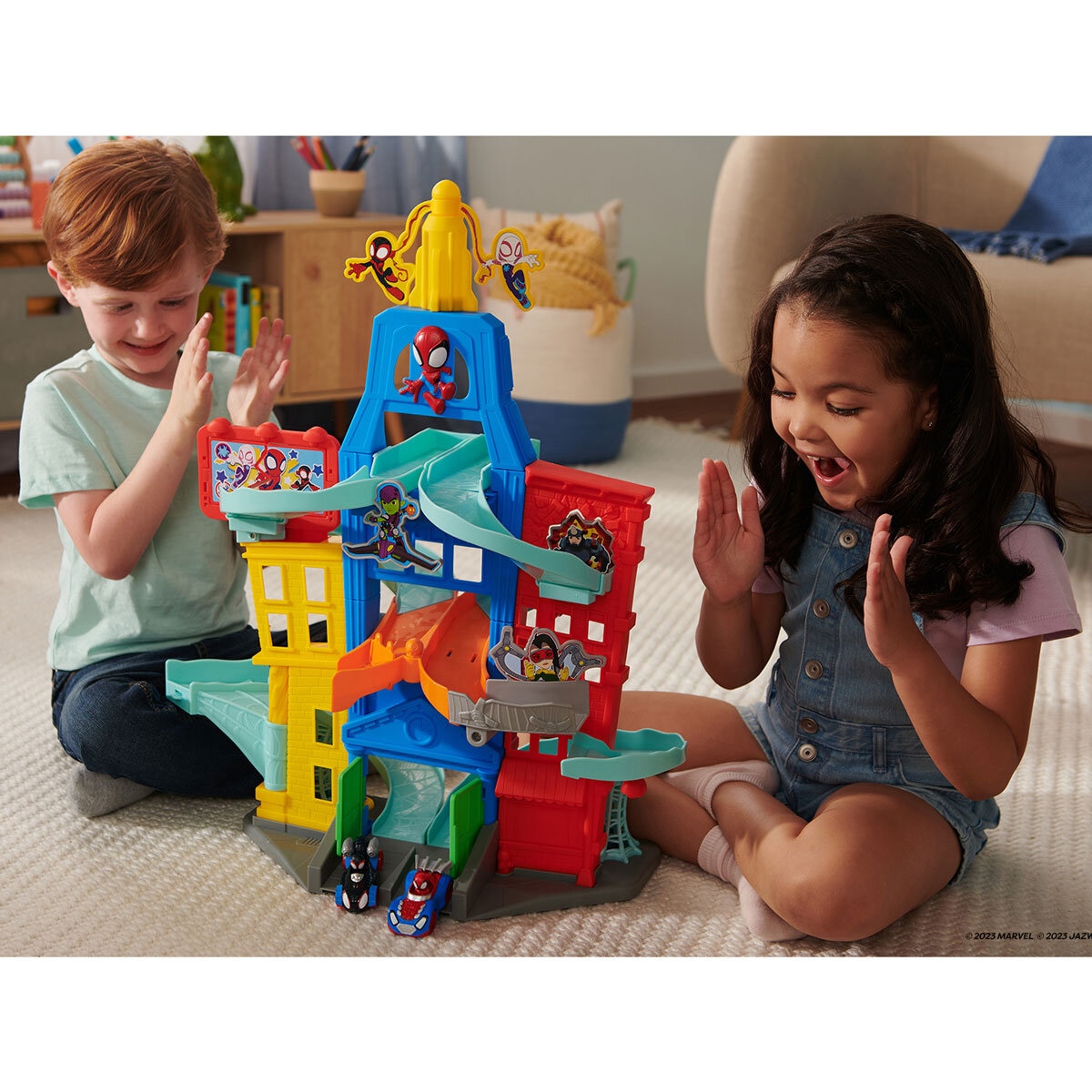 Little people car track sales